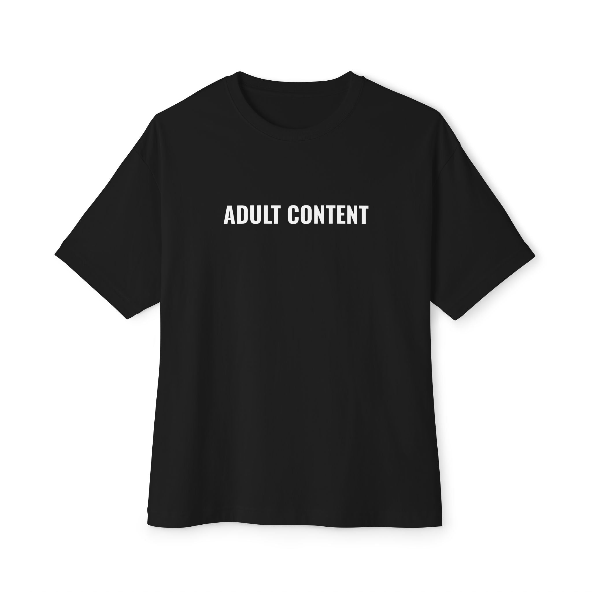 Oversized Boxy Tee: ADULT CONTENT