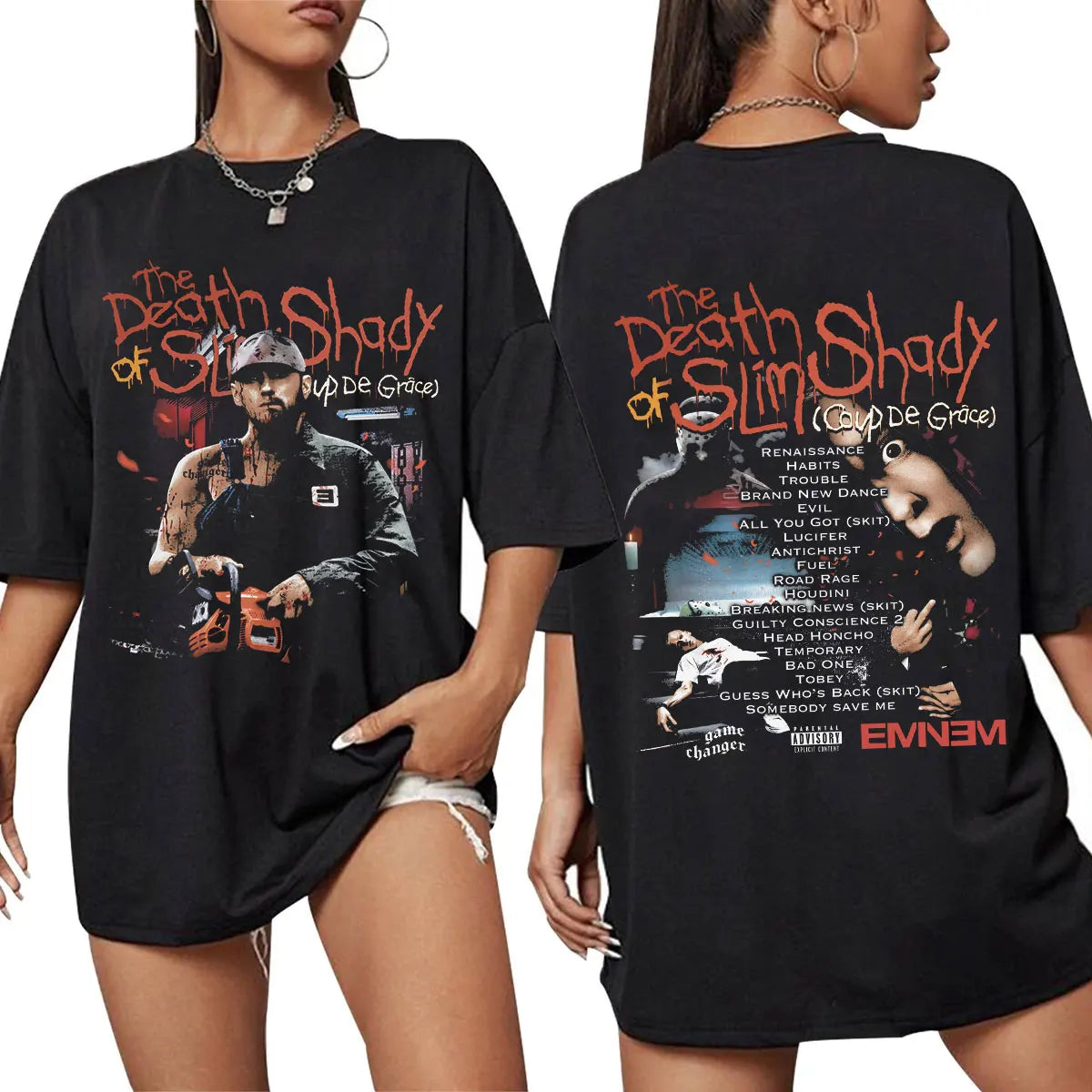 Classic Vintage Tee: Eminem The Death of Slim Shady