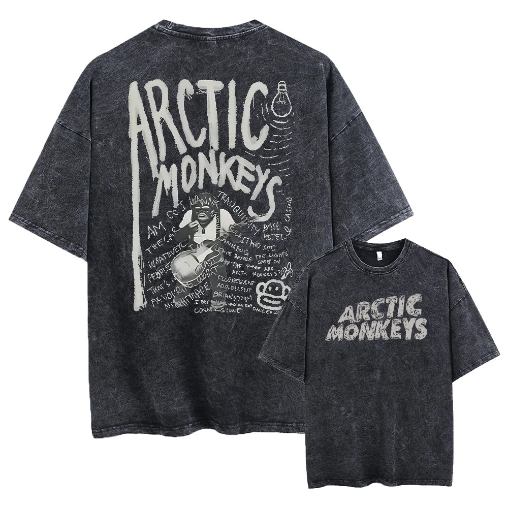 Oversized Vintage Tee: Arctic Monkeys Music